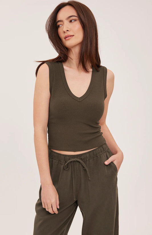 Crawford Tank Top Bayleaf - MST GoodsGentle Fawn