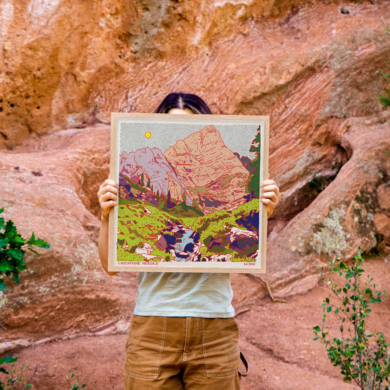 Crestone Needle Print - MST GoodsArt PrintCaroline Clark