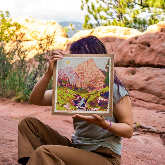 Crestone Needle Print - MST GoodsArt PrintCaroline Clark