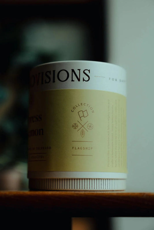 Cypress & Lemon Candle - MST GoodsLight Provisions