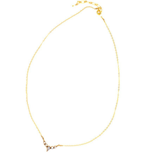 Moonstone Cluster Necklace