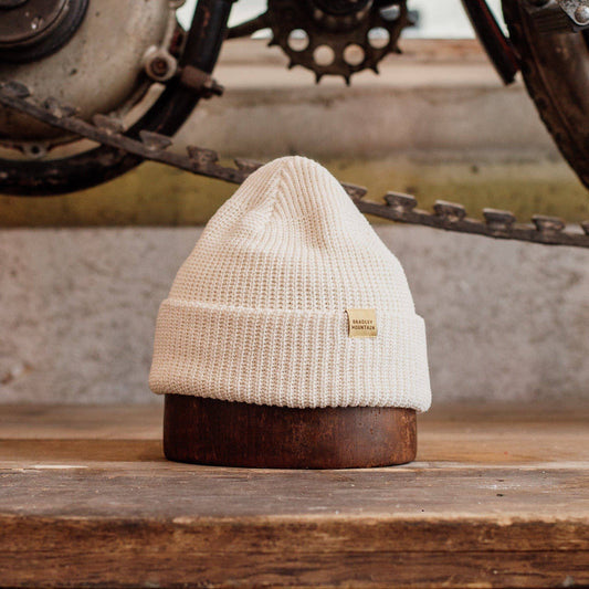 Cotton Watch Cap - Bone