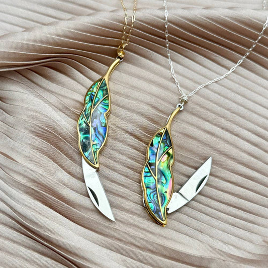 Handmade Plume Necklace