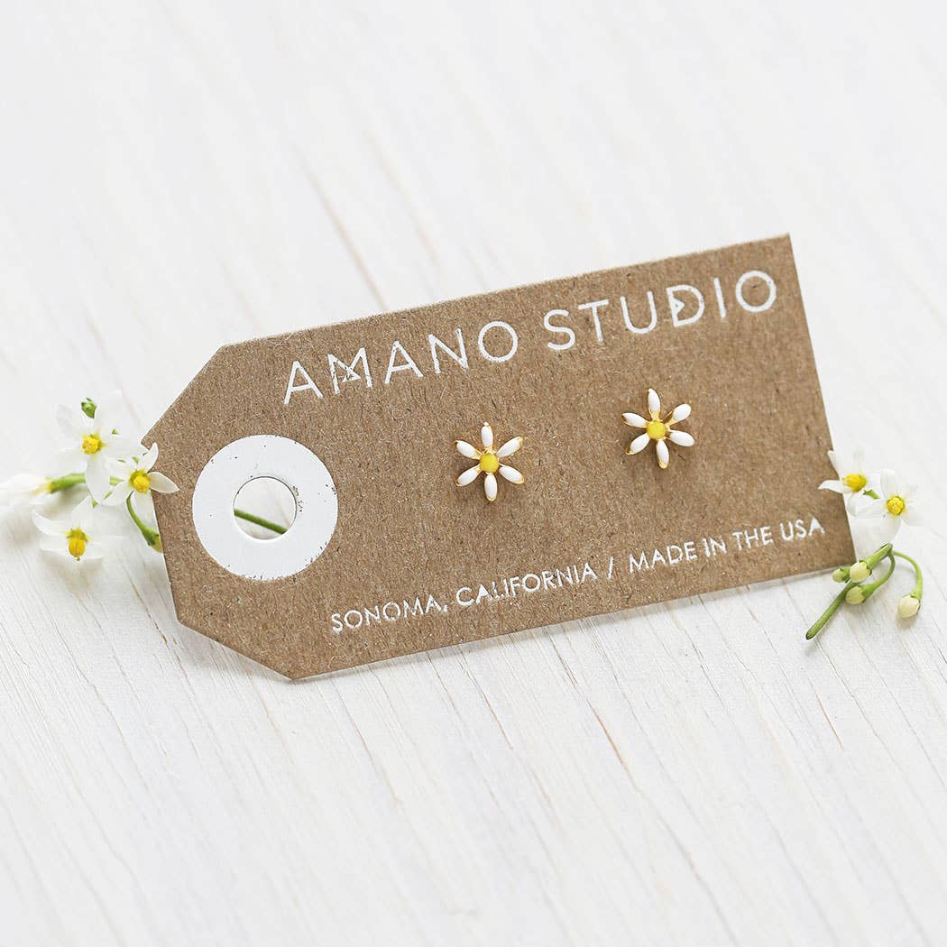 Daisy Stud Earrings - MST GoodsAmano Studio