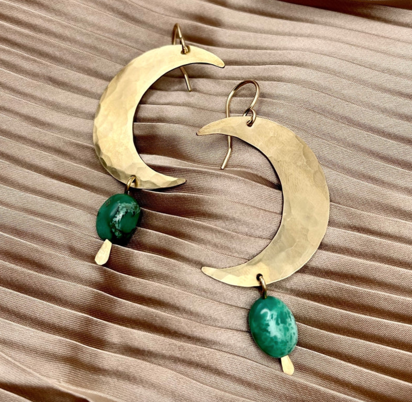 Handmade Turquoise Moon