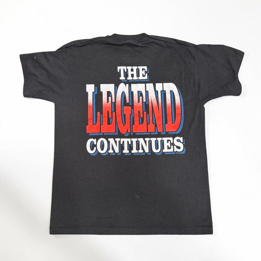 Vintage Tour T-Shirt Merle Haggard The Legend Continues Men's Medium Single St