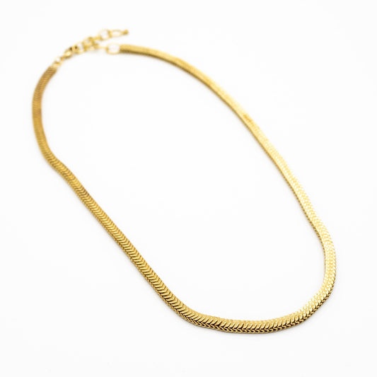 Decorated Brass Slink Chain - Anti Tarnish - MST GoodsBaizaar
