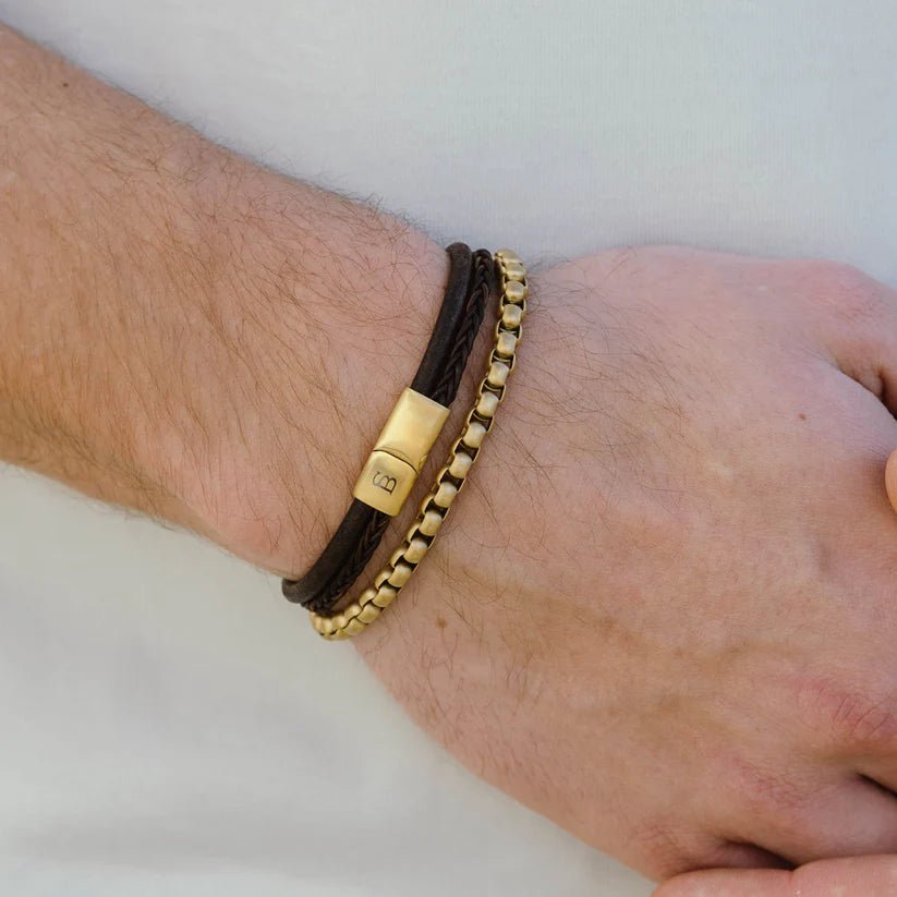 Denby Leather Bracelet - MST GoodsBraceletsSteel & Barnett
