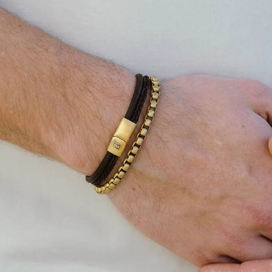 Denby Leather Bracelet - MST GoodsBraceletsSteel & Barnett