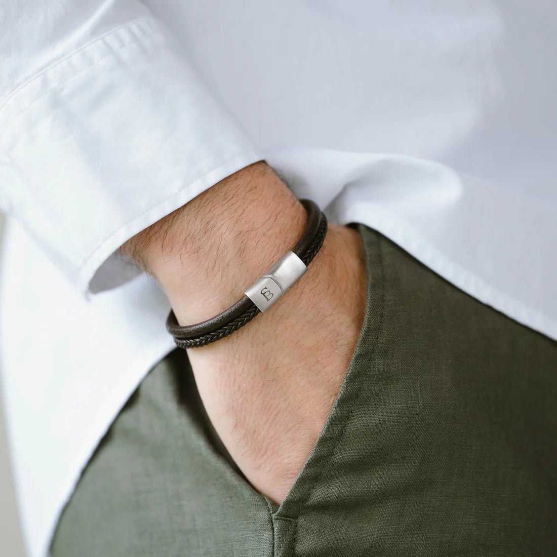 Denby Leather Bracelet - MST GoodsBraceletsSteel & Barnett