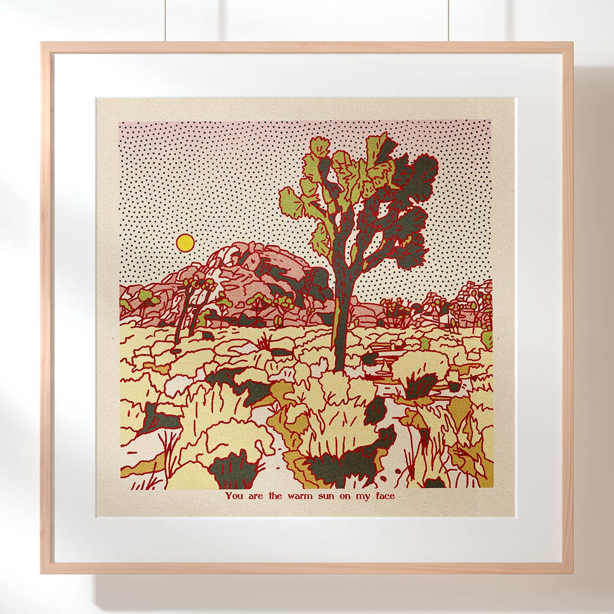 Desert Mountain 11 12x12 - MST GoodsArt PrintCaroline Clark