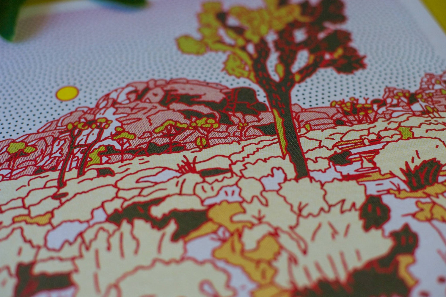Desert Mountain 11 12x12 - MST GoodsArt PrintCaroline Clark