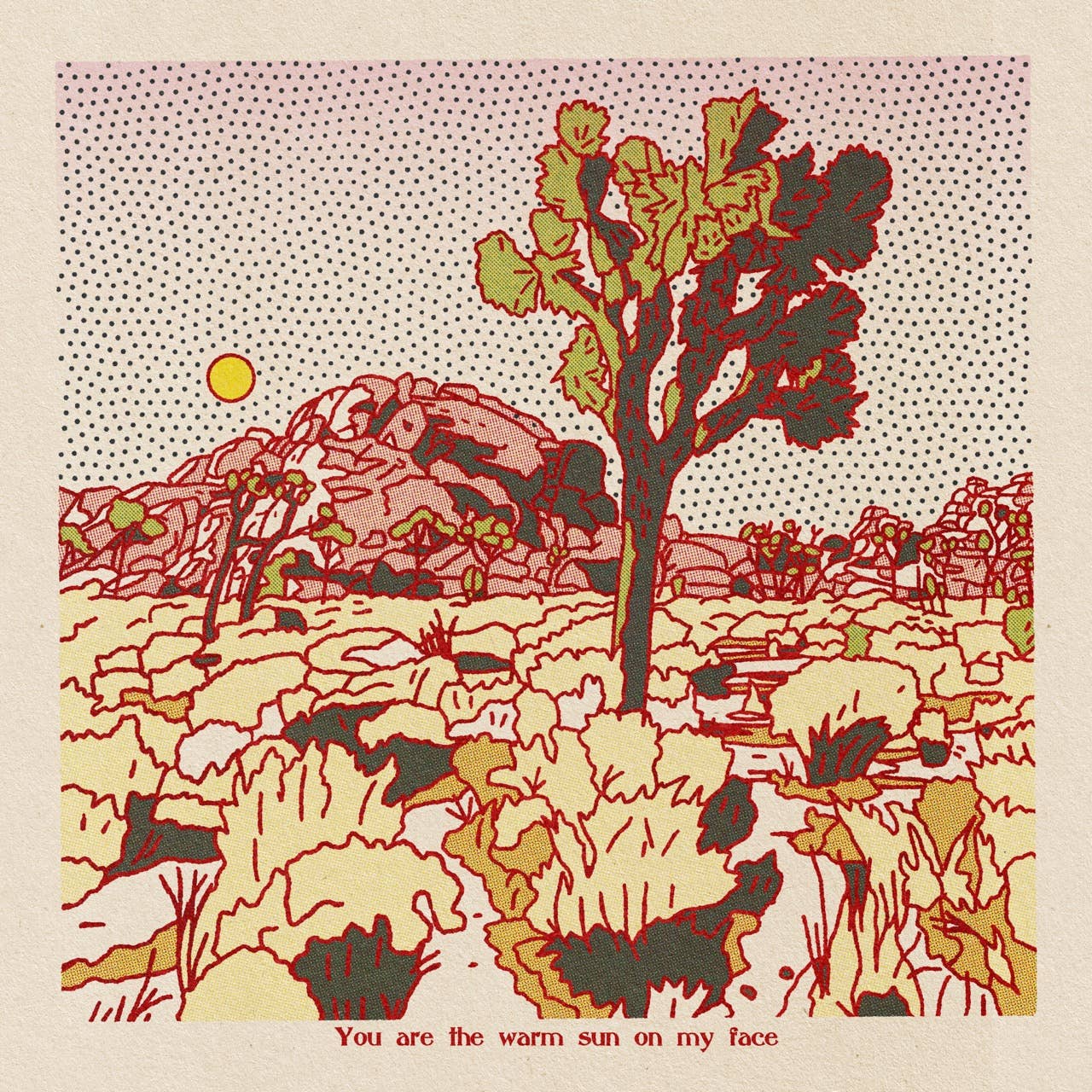 Desert Mountain 11 12x12 - MST GoodsArt PrintCaroline Clark