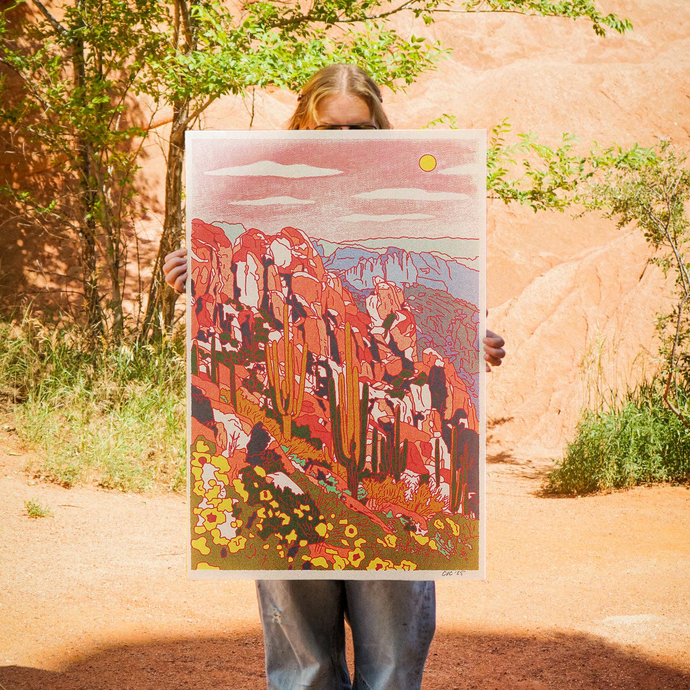 Desert Spring Art Print - MST GoodsCaroline Clark