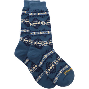 Desert Dawn Cotton Crew Socks