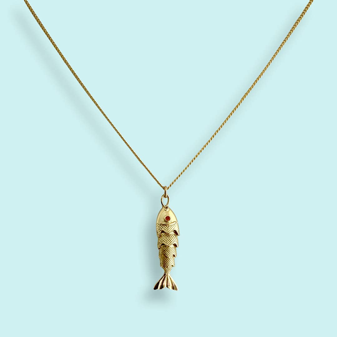 Lucky Goldfish Necklace