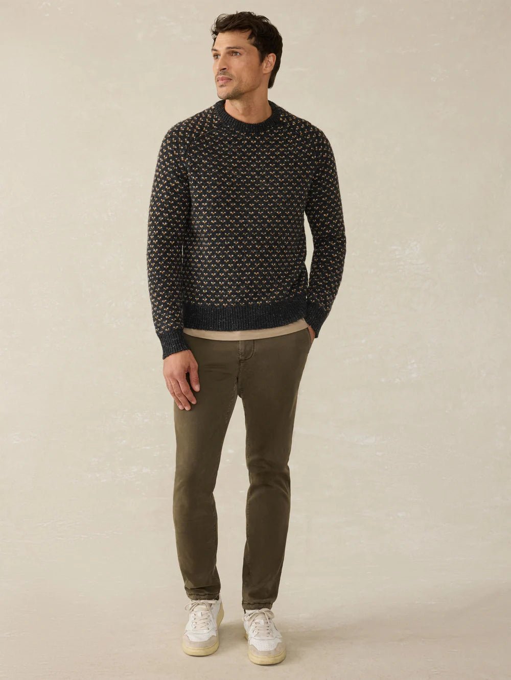 Donegal Crew Sweater - MST GoodsFaherty