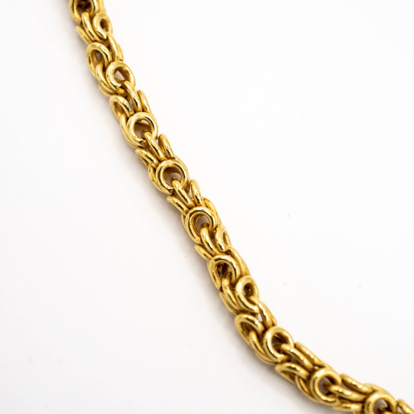 Brass Byzantine Chain - Anti Tarnish