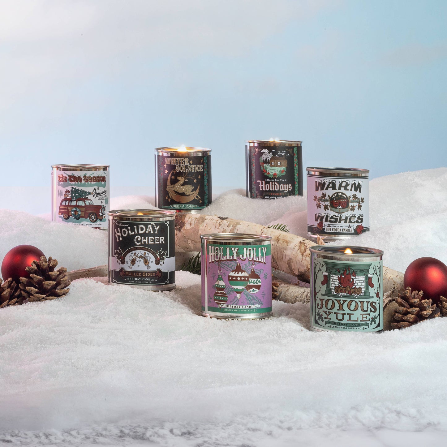 Holly Jolly Holiday Soy Candle