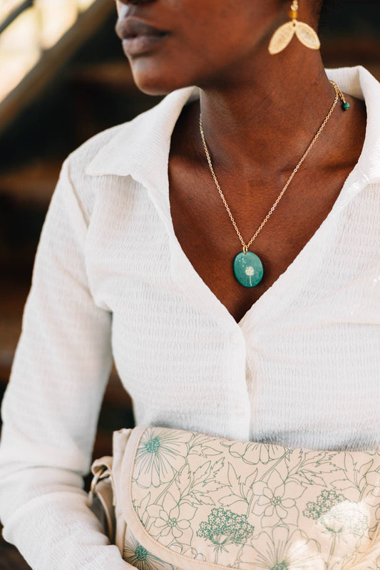 Wish On The Wind Tagua Necklace