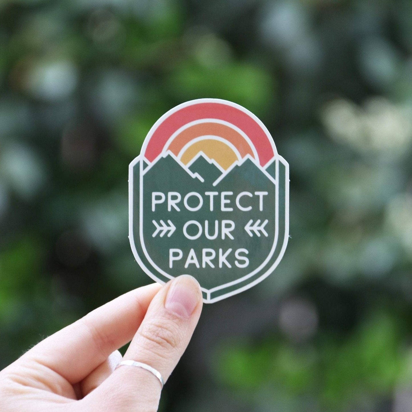 Protect Our Parks Sticker