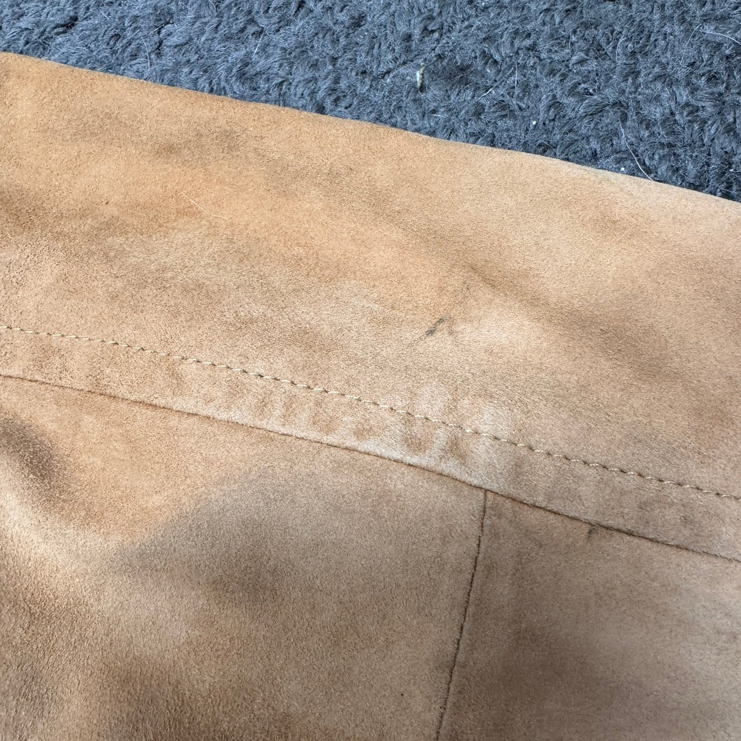 Vtg Golden Bear Suede Jacket Tan Women's Small Coat Blazer Lightweight