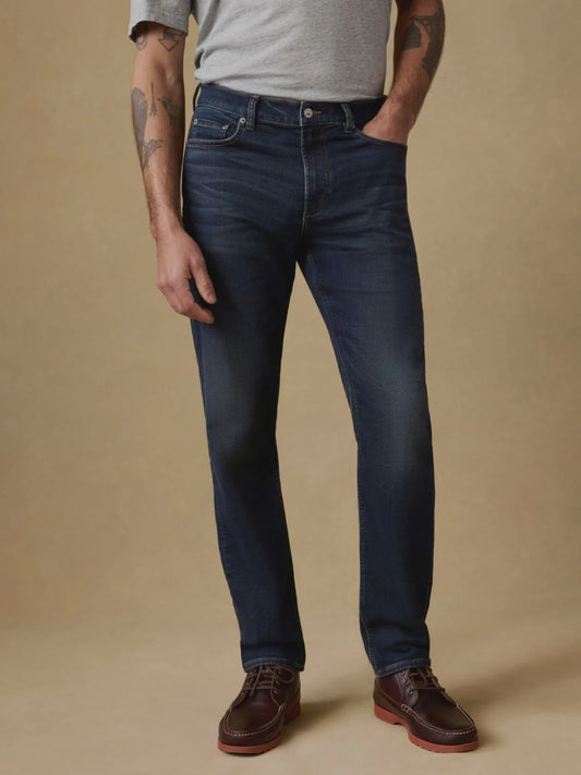 Stretch Terry Indigo 5 Pocket Pant