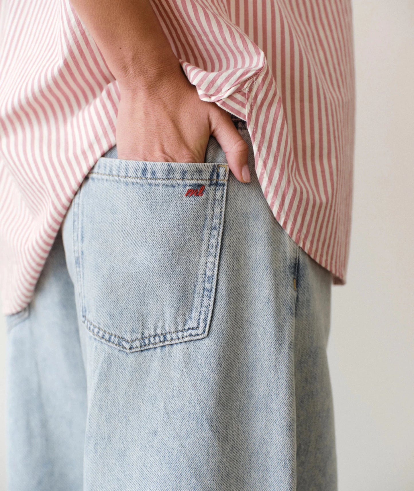 Ella Barrel Leg Pant - MST GoodsMarine Layer