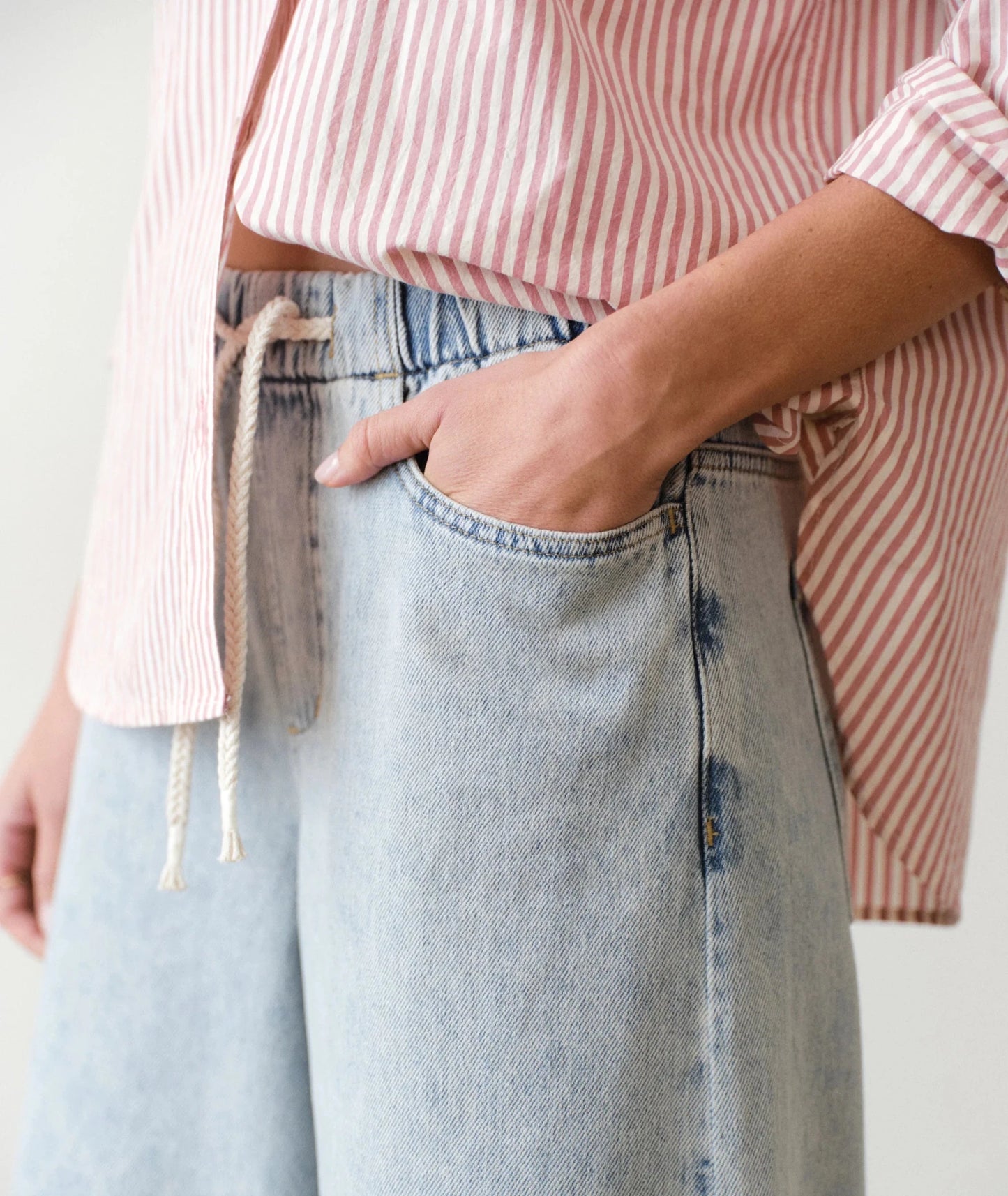 Ella Barrel Leg Pant - MST GoodsMarine Layer