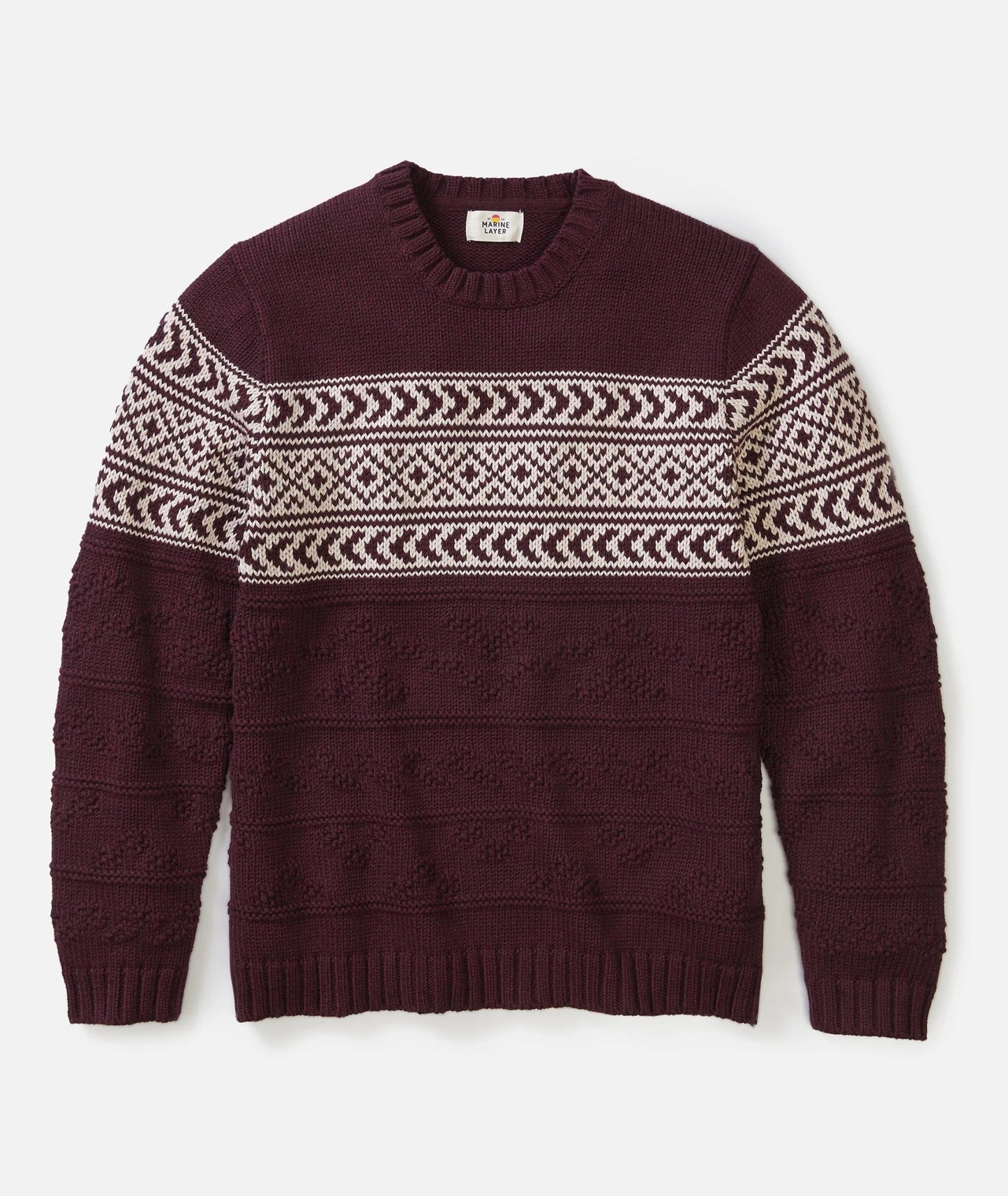 Erik Textured Sweater - MST GoodsMarine Layer