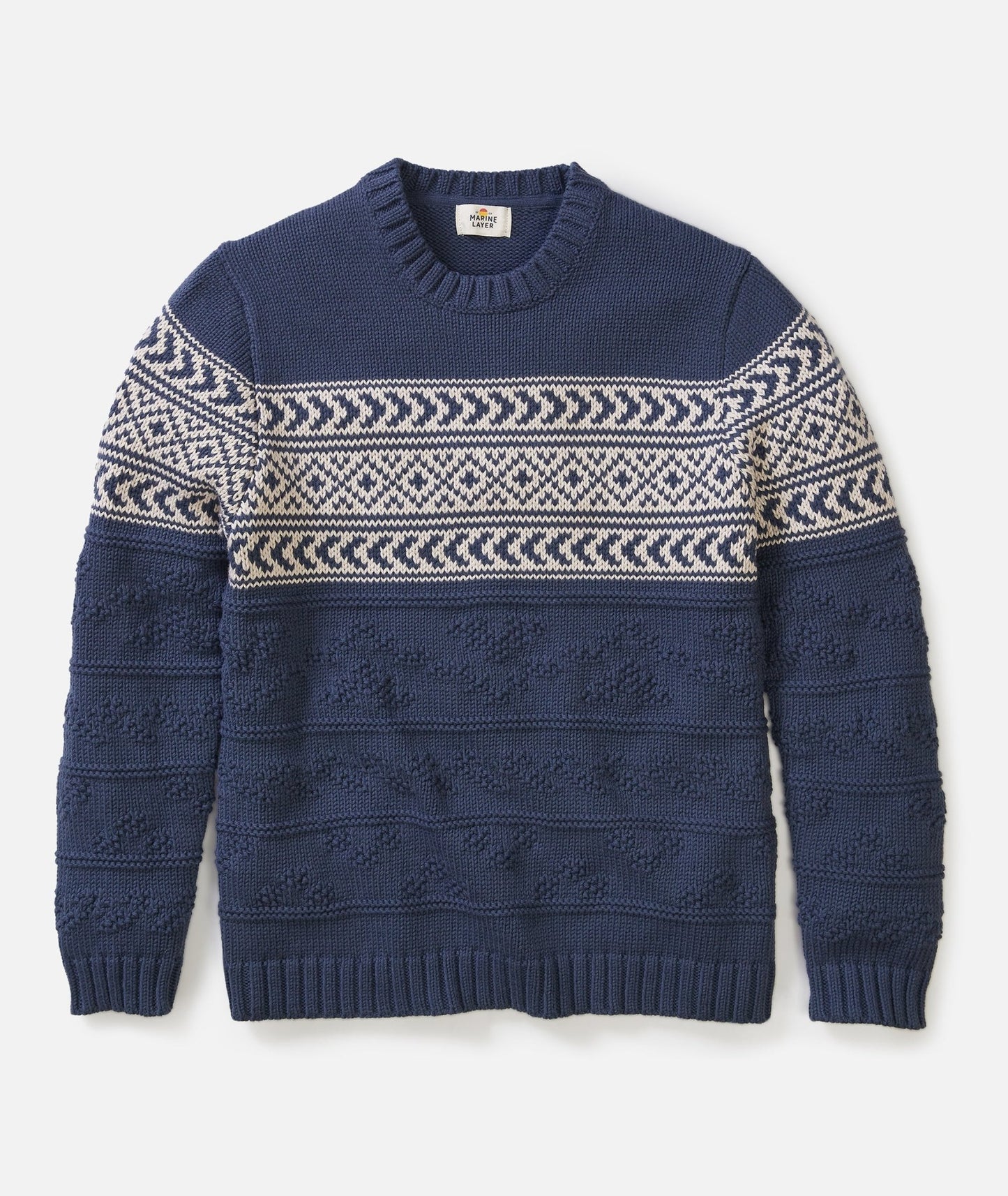 Erik Textured Sweater - MST GoodsMarine Layer