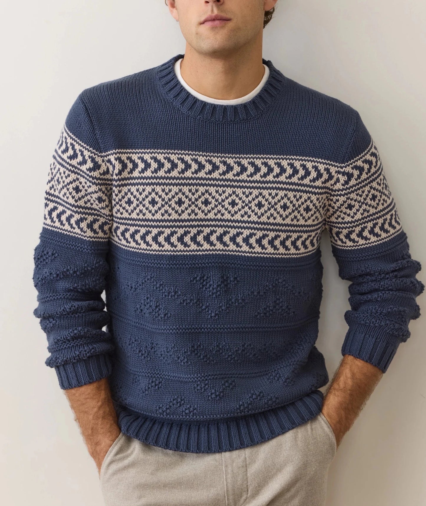 Erik Textured Sweater - MST GoodsMarine Layer