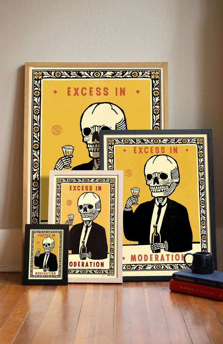 Excess in Moderation Print - MST GoodsArt PrintRavi Zupa Arts