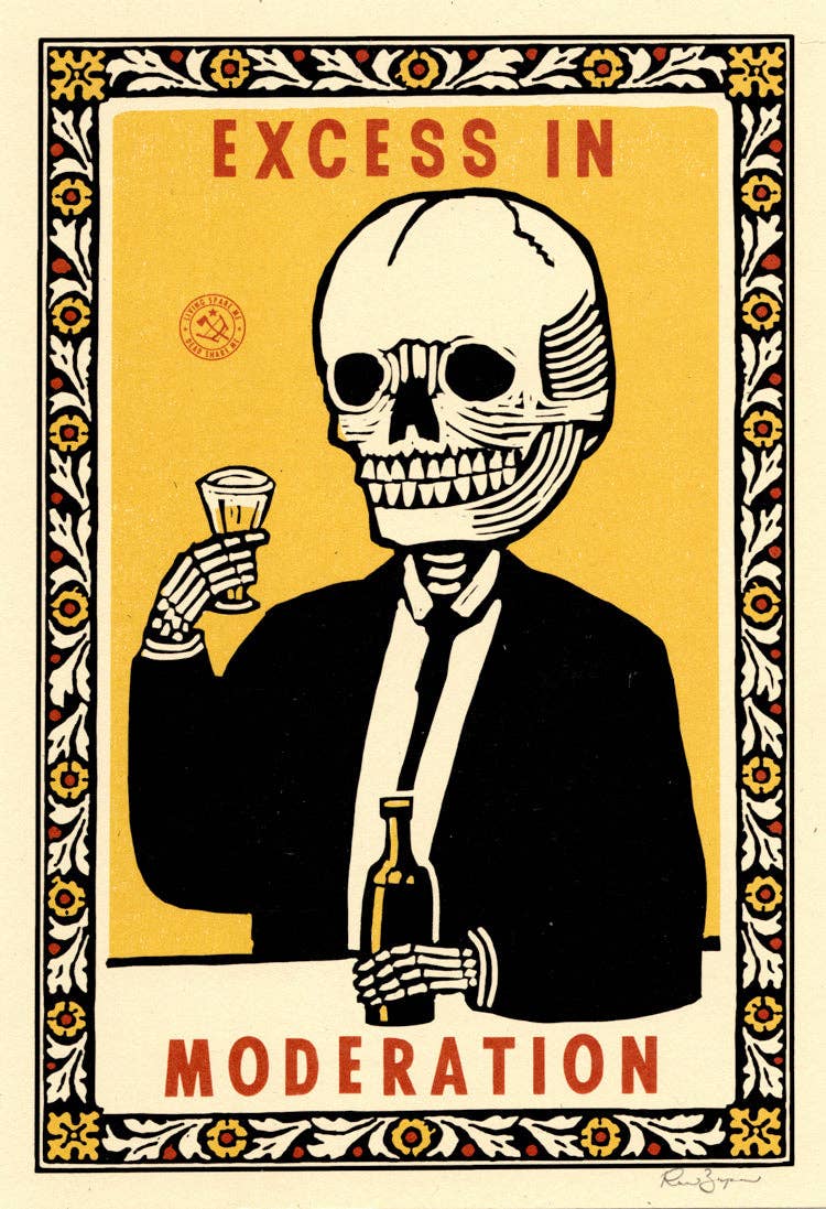 Excess in Moderation Print - MST GoodsArt PrintRavi Zupa Arts