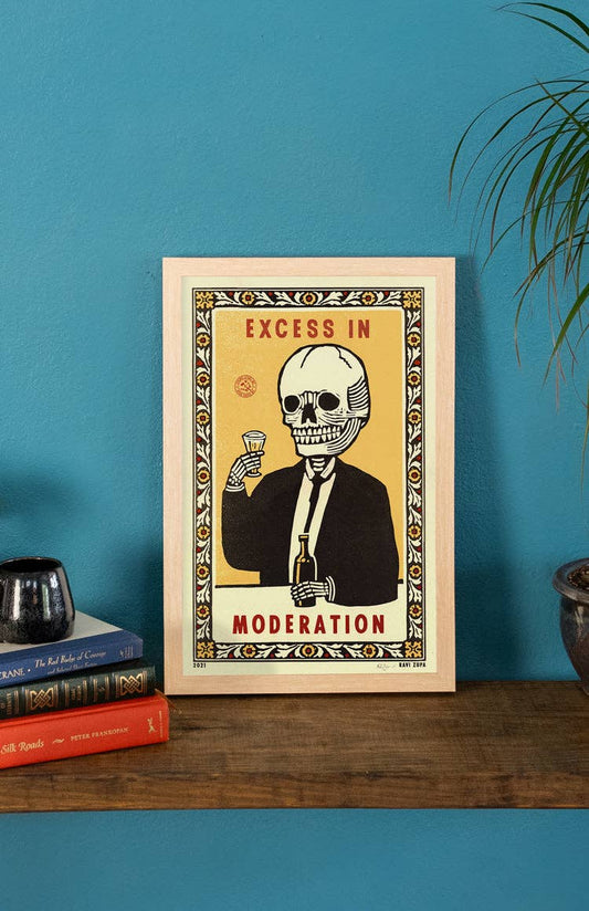 Excess in Moderation Print - MST GoodsArt PrintRavi Zupa Arts