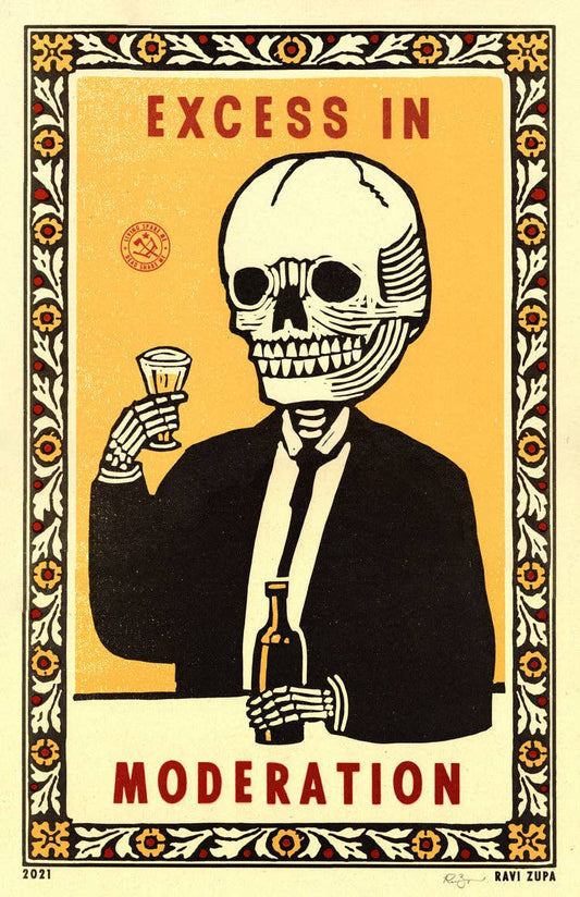 Excess in Moderation Print - MST GoodsArt PrintRavi Zupa Arts