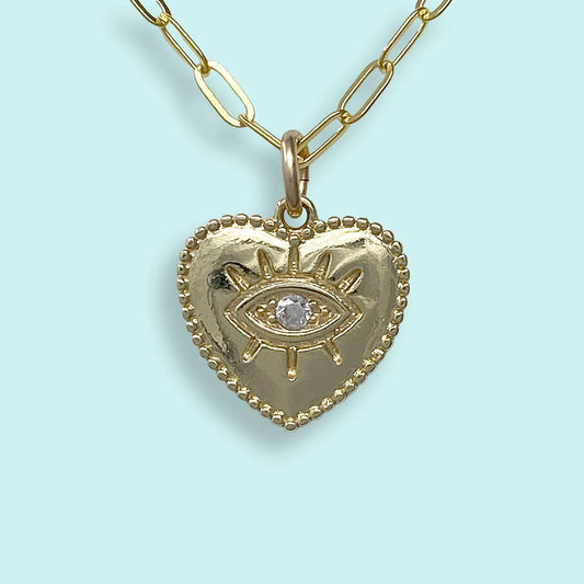 Eye Heart Necklace - MST GoodsOrnamental Things
