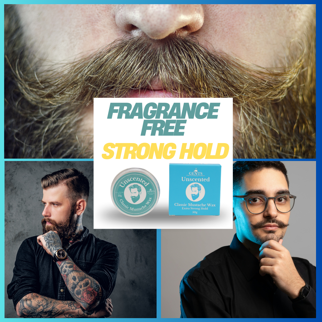 Gents Mustache Wax – Strong Hold