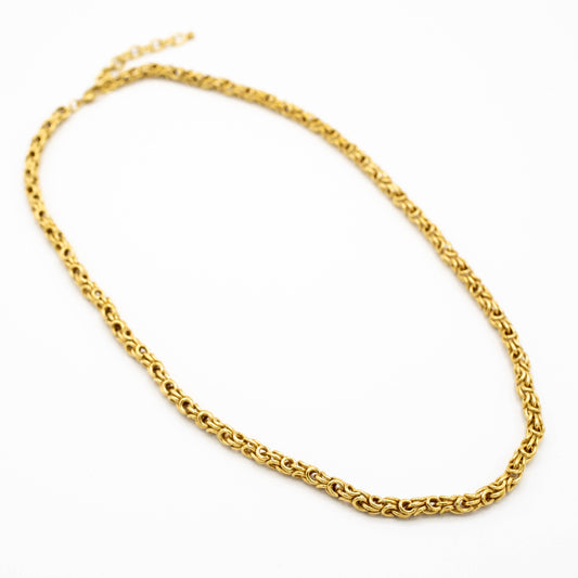 Brass Byzantine Chain - Anti Tarnish
