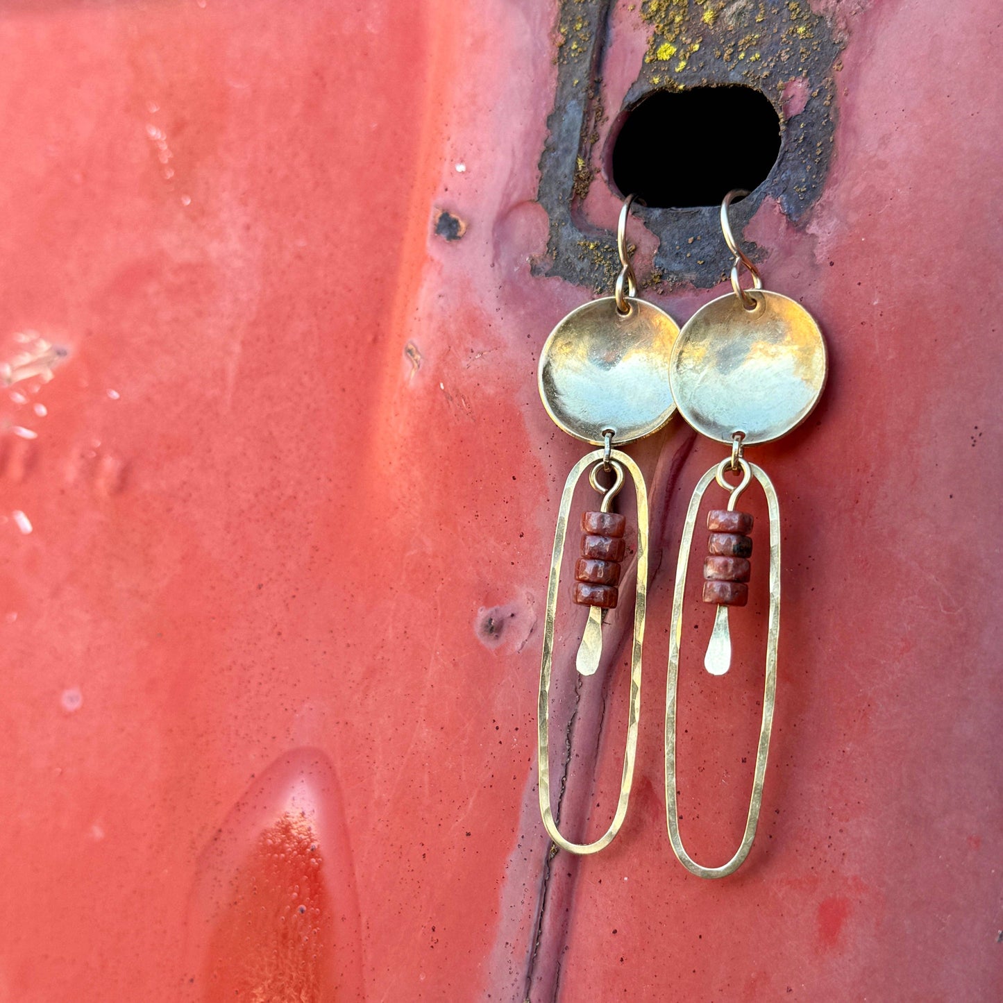 Handmade Sunveil Earrings