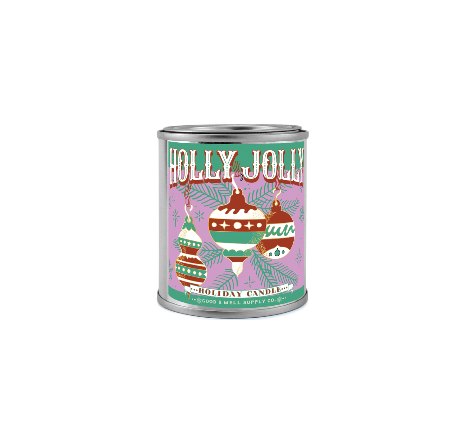 Holly Jolly Holiday Soy Candle