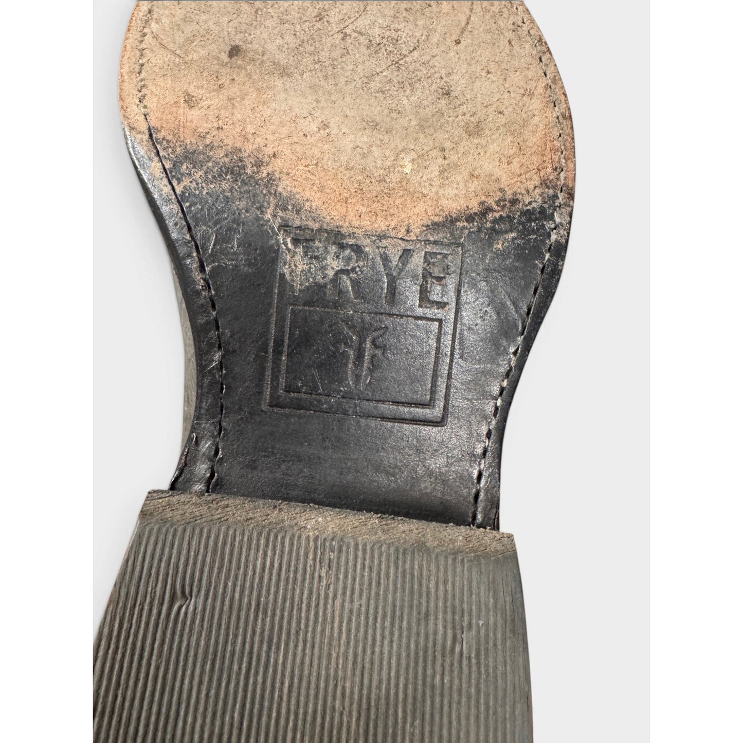 Frye Women's Billy Short Gray Boots Cowboy Western Leather Size 9