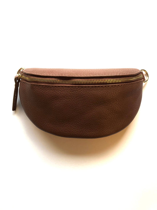 Genuine Leather Fanny Pack Sling