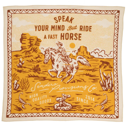 Fast Horse Bandana - MST GoodsBandanasSendero Provisions Company