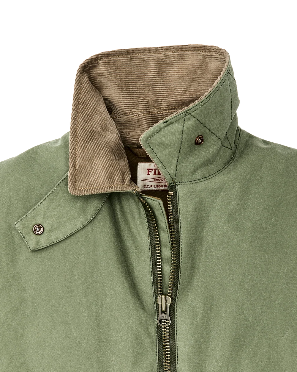Women's Shelter Cloth Short Work Jacket - Sage Olive