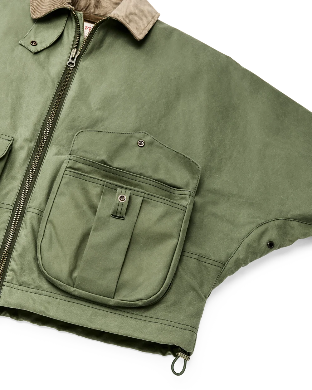 Women's Shelter Cloth Short Work Jacket - Sage Olive