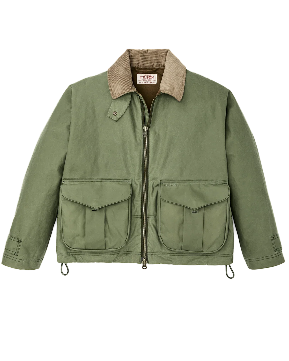 Women's Shelter Cloth Short Work Jacket - Sage Olive