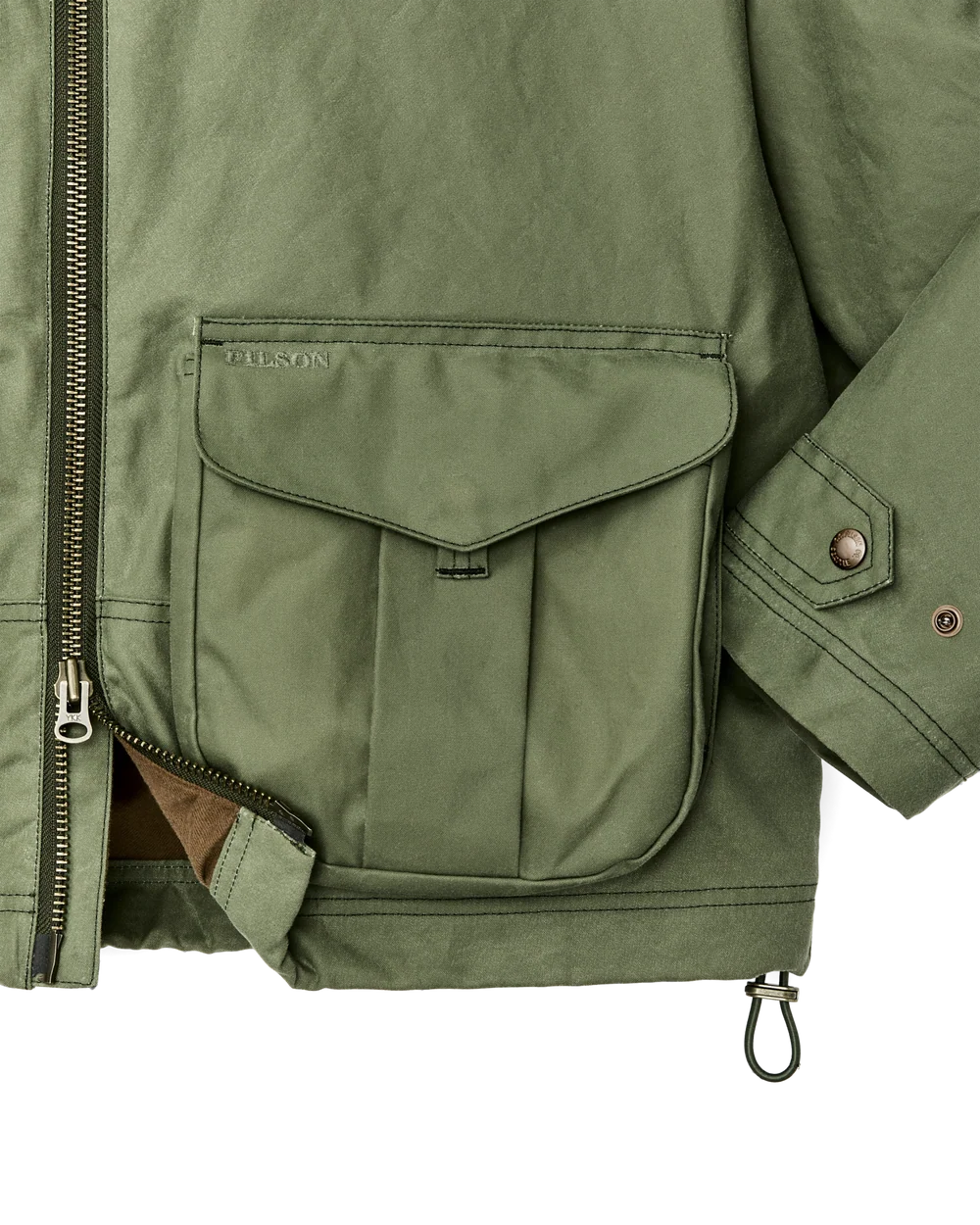 Women's Shelter Cloth Short Work Jacket - Sage Olive