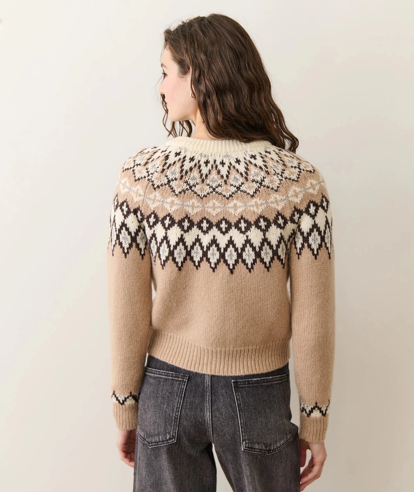 Fiorella Fair Isle Sweater - MST GoodsMarine Layer