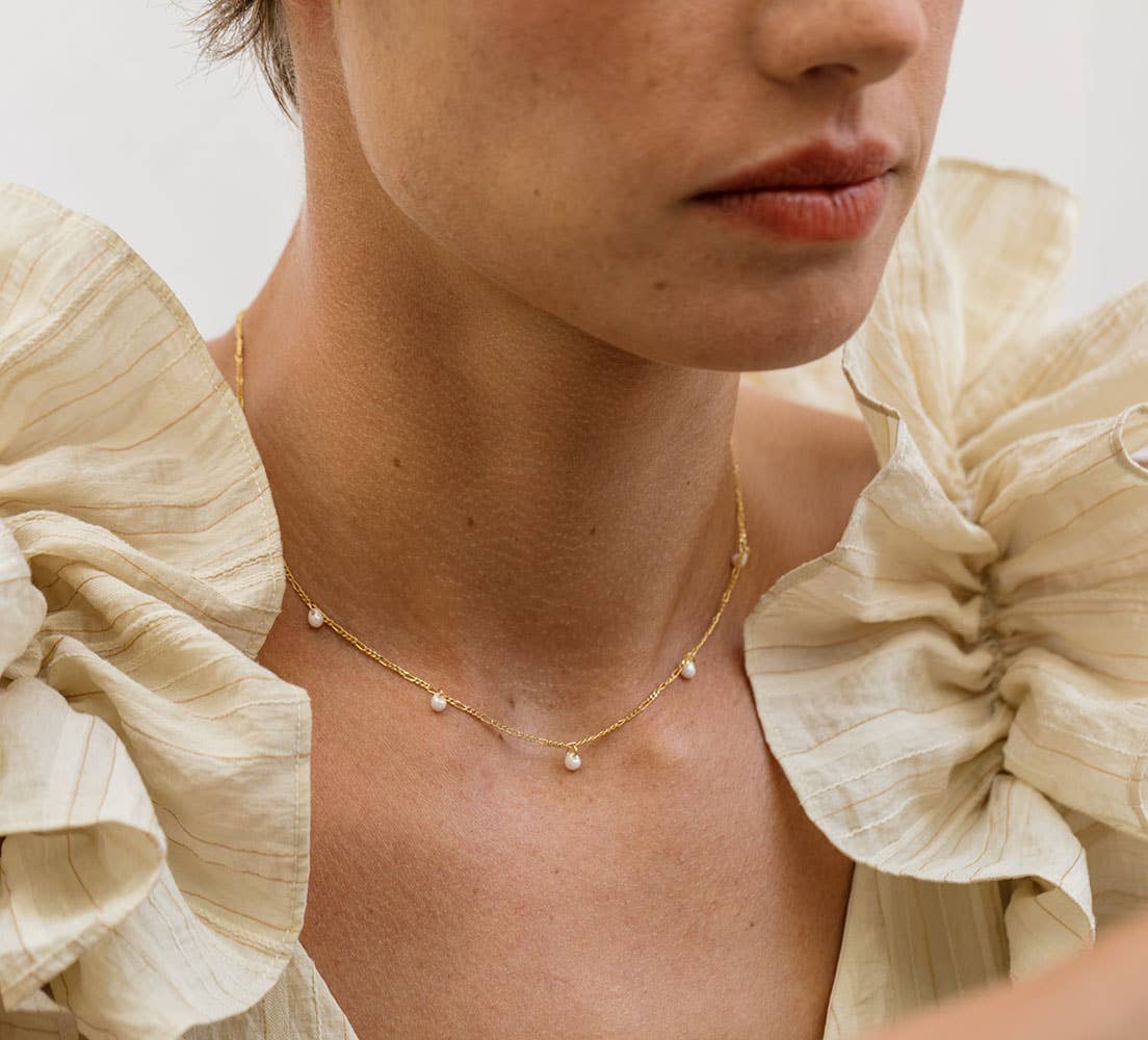 Five Graces Pearl Necklace - MST GoodsNecklacesAmano Studio